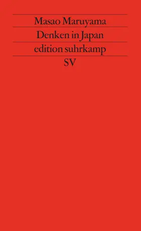 Maruyama / Seifert / Schamoni |  Denken in Japan | Buch |  Sack Fachmedien
