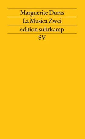 Duras |  La Musica Zwei | Buch |  Sack Fachmedien