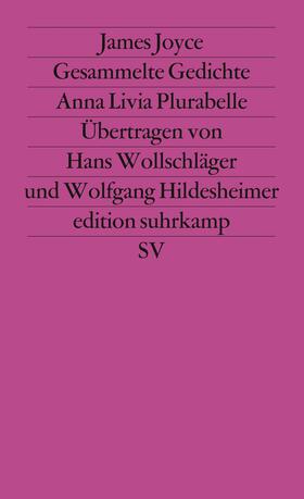 Joyce |  Werkausgabe in sechs Bänden in der edition suhrkamp | Buch |  Sack Fachmedien