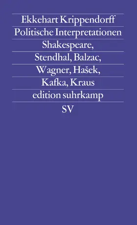 Krippendorff |  Politische Interpretationen | Buch |  Sack Fachmedien