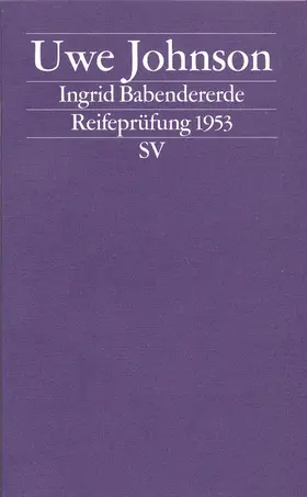 Johnson | Ingrid Babendererde | Buch | 978-3-518-11817-7 | sack.de