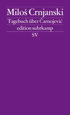 Crnjanski |  Tagebuch über Carnojevic | Buch |  Sack Fachmedien