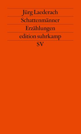 Laederach | Schattenmänner | Buch | 978-3-518-11929-7 | sack.de