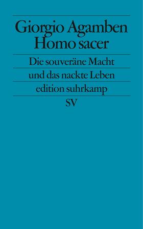 Agamben |  Homo sacer | Buch |  Sack Fachmedien