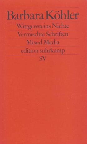 Köhler |  Wittgensteins Nichte | Buch |  Sack Fachmedien