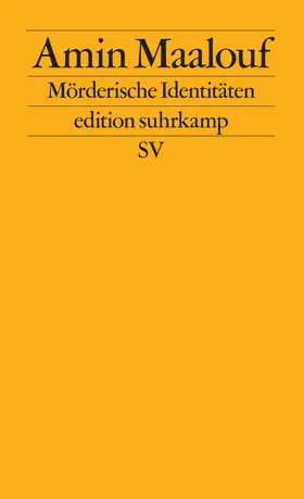 Maalouf |  Mörderische Identitäten | Buch |  Sack Fachmedien