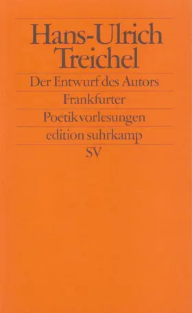 Treichel |  Der Entwurf des Autors | Buch |  Sack Fachmedien