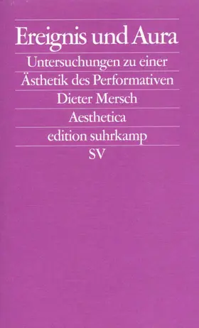 Mersch / Bohrer |  Ereignis und Aura | Buch |  Sack Fachmedien