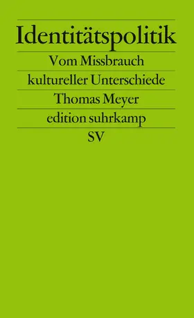 Meyer |  Identitätspolitik | Buch |  Sack Fachmedien