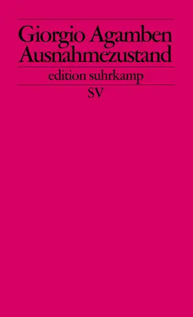 Agamben | Ausnahmezustand | Buch | 978-3-518-12366-9 | sack.de