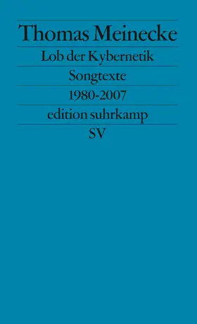 Meinecke |  Lob der Kybernetik | Buch |  Sack Fachmedien
