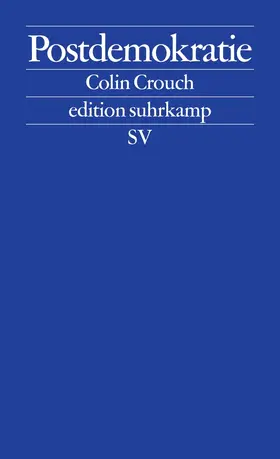 Crouch |  Postdemokratie | Buch |  Sack Fachmedien