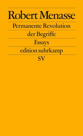 Menasse | Permanente Revolution der Begriffe | Buch | 978-3-518-12592-2 | sack.de