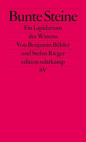 Bühler / Rieger |  Bunte Steine | Buch |  Sack Fachmedien