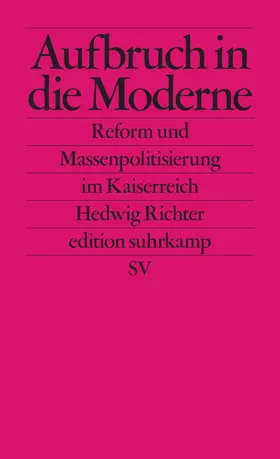 Richter |  Aufbruch in die Moderne | Buch |  Sack Fachmedien