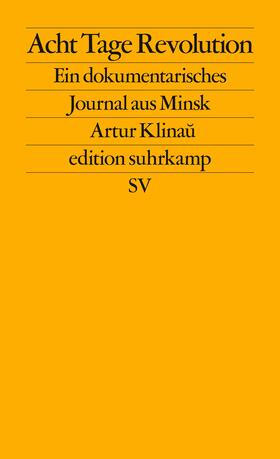 Klinau / Klinau? | Acht Tage Revolution | Buch | 978-3-518-12772-8 | sack.de