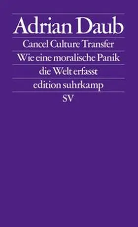 Daub |  Cancel Culture Transfer | Buch |  Sack Fachmedien