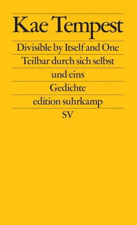 Tempest |  Divisible by Itself and One / Teilbar durch sich selbst und eins | Buch |  Sack Fachmedien