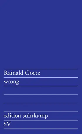Goetz |  wrong | Buch |  Sack Fachmedien