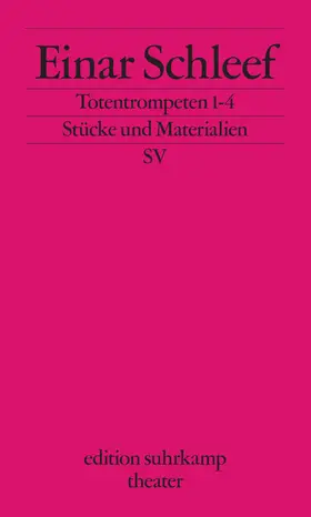 Schleef |  Totentrompeten 1 - 4 | Buch |  Sack Fachmedien