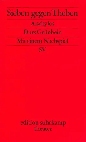 Aischylos |  Sieben gegen Theben | Buch |  Sack Fachmedien