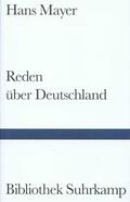 Mayer |  Reden über Deutschland | Buch |  Sack Fachmedien