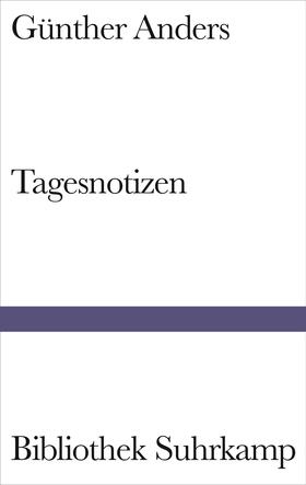 Anders |  Tagesnotizen | Buch |  Sack Fachmedien