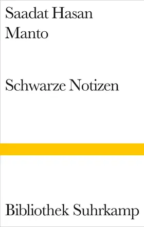 Manto |  Schwarze Notizen | Buch |  Sack Fachmedien