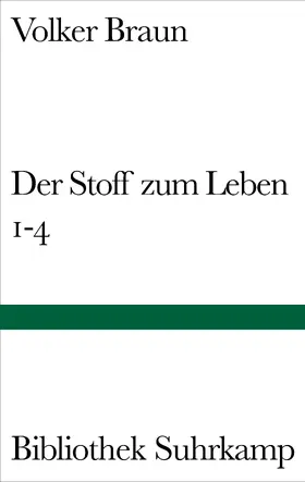 Braun |  Der Stoff zum Leben 1-4 | Buch |  Sack Fachmedien