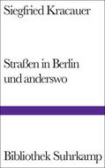 Kracauer |  Straßen in Berlin und anderswo | Buch |  Sack Fachmedien