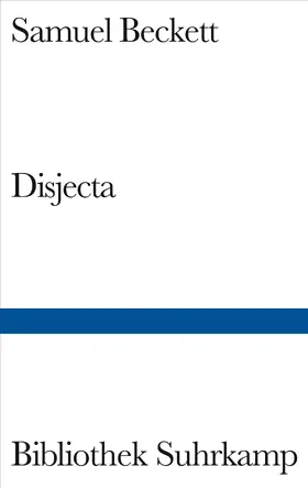 Beckett / Cohn |  Disjecta | Buch |  Sack Fachmedien