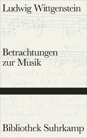 Wittgenstein / Zimmermann |  Betrachtungen zur Musik | Buch |  Sack Fachmedien