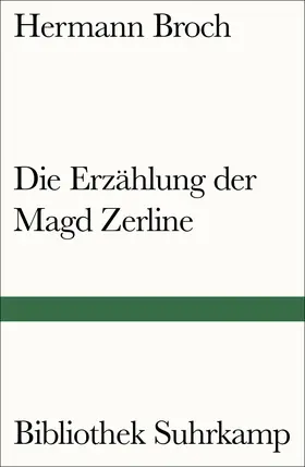 Broch |  Die Erzählung der Magd Zerline | Buch |  Sack Fachmedien