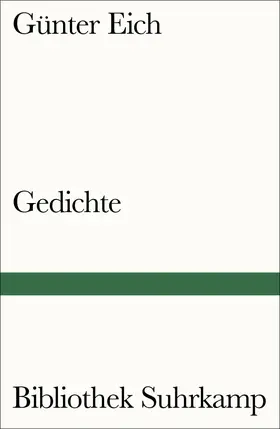 Eich / Aichinger |  Gedichte | Buch |  Sack Fachmedien