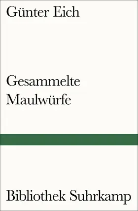 Eich |  Gesammelte Maulwürfe | Buch |  Sack Fachmedien