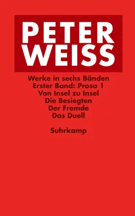 Weiss / Suhrkamp Verlag |  Werke in sechs Bänden | Buch |  Sack Fachmedien