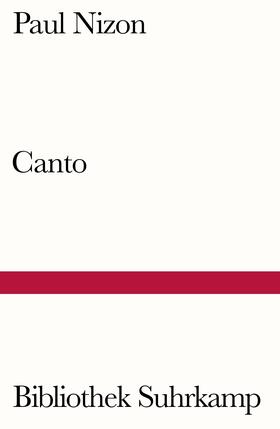 Nizon | Canto | Buch | 978-3-518-24165-3 | sack.de