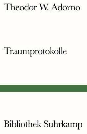 Adorno / Gödde / Lonitz |  Traumprotokolle | Buch |  Sack Fachmedien