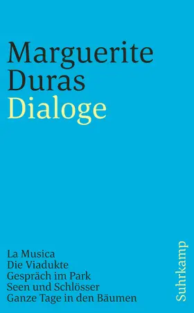 Duras |  Dialoge | Buch |  Sack Fachmedien