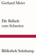 Meier |  Die Ballade vom Schneien | Buch |  Sack Fachmedien