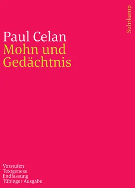 Celan / Wertheimer |  Werke. Tübinger Ausgabe | Buch |  Sack Fachmedien