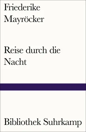 Mayröcker |  Reise durch die Nacht | Buch |  Sack Fachmedien