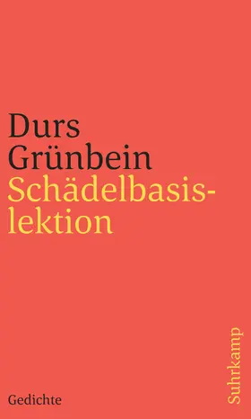 Grünbein | Schädelbasislektion | Buch | 978-3-518-24269-8 | www.sack.de