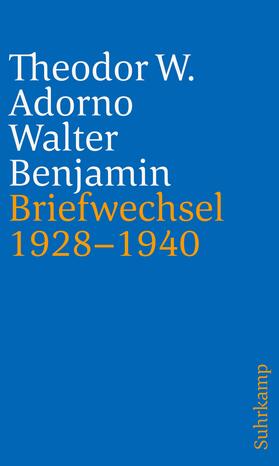 Adorno / Benjamin / Lonitz |  Briefe und Briefwechsel | Buch |  Sack Fachmedien