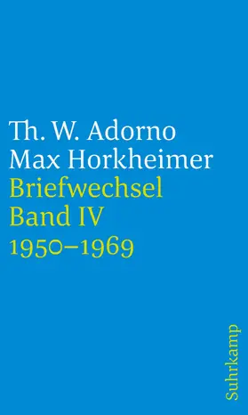 Adorno / Horkheimer / Gödde |  Briefe und Briefwechsel | Buch |  Sack Fachmedien