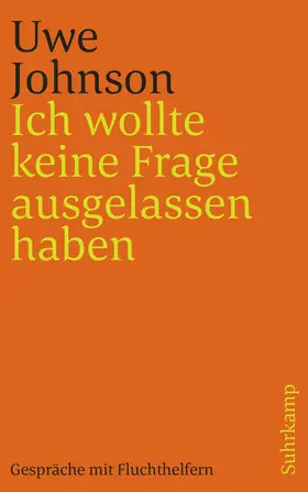 Johnson / Veigel |  Ich wollte keine Frage ausgelassen haben | Buch |  Sack Fachmedien