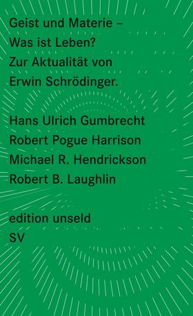 Gumbrecht / Harrison / Hendrickson |  Gumbrecht, H: Geist und Materie | Buch |  Sack Fachmedien