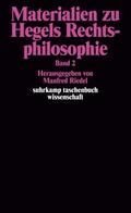 Riedel |  Materialien zu Hegels Rechtsphilosophie. Band 2 | Buch |  Sack Fachmedien