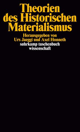 Jaeggi / Honneth | Theorien des Historischen Materialismus | Buch | 978-3-518-27782-9 | sack.de