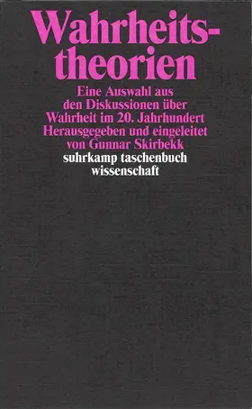 Skirbekk |  Wahrheitstheorien | Buch |  Sack Fachmedien